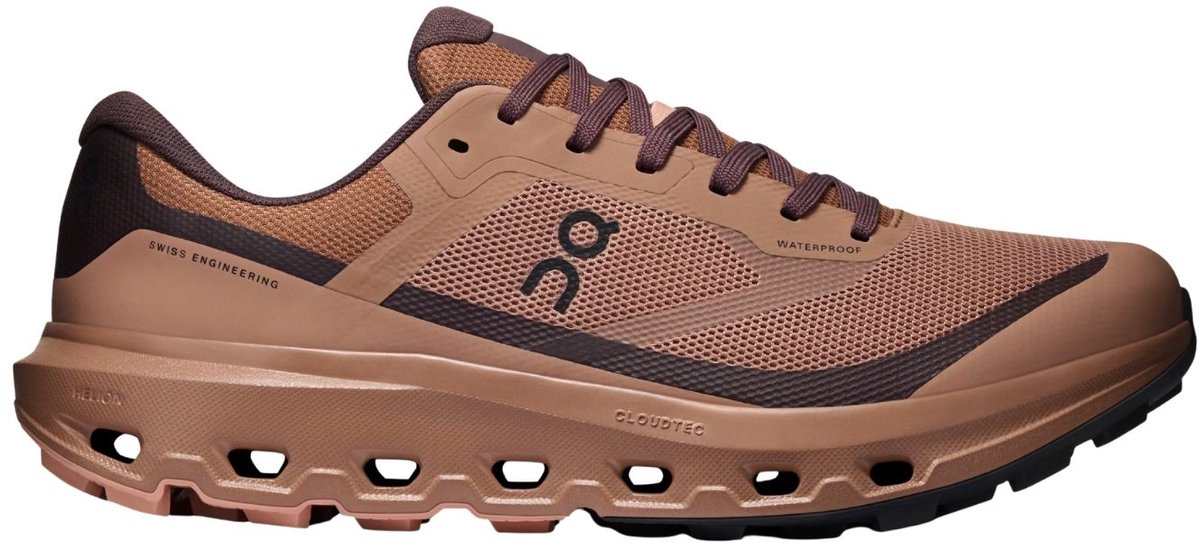 On Cloudvista 3 Waterproof T. 44 Marron Homme