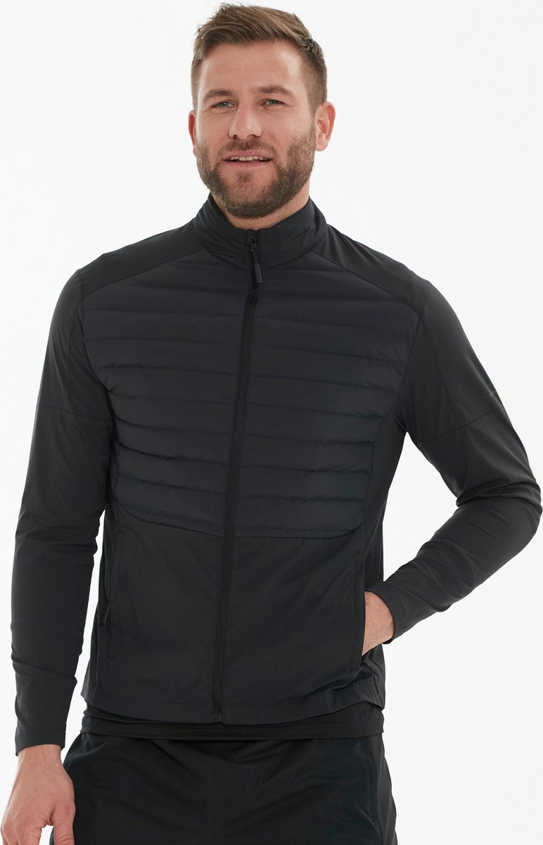 Veste hybride Endurance Benst en Primaloft, coupe-vent, noire, taille S pour hommes - parfaite pour la course et les activités de plein air