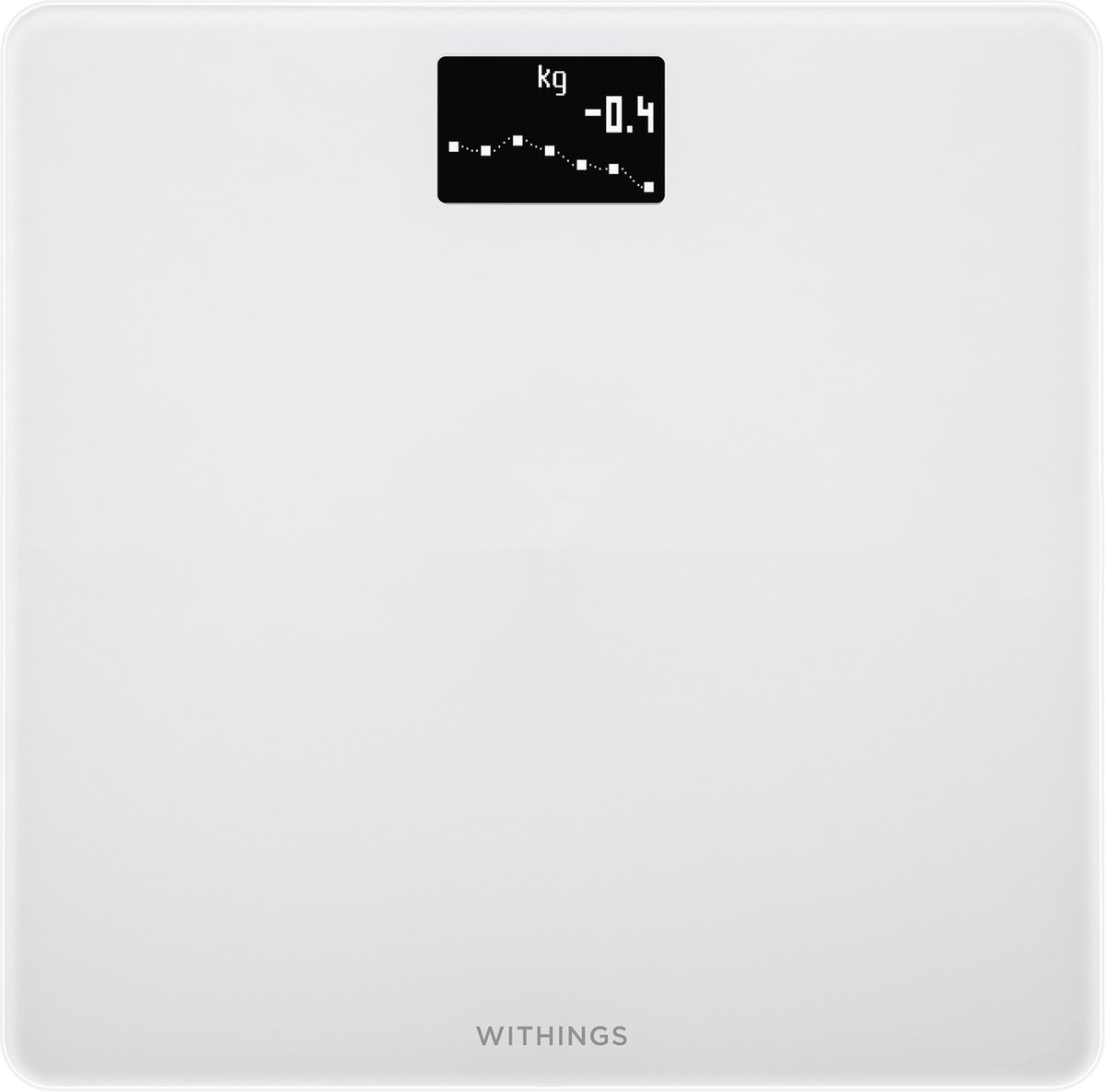 Withings Body - Pèse-Personne Connecté Blanc, Taille Unique, Suivi Poids & IMC
