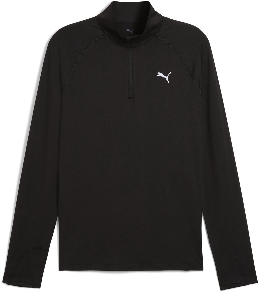 PUMA Run Velocity Cloudspun 1/4 Zip T. M Noir Homme