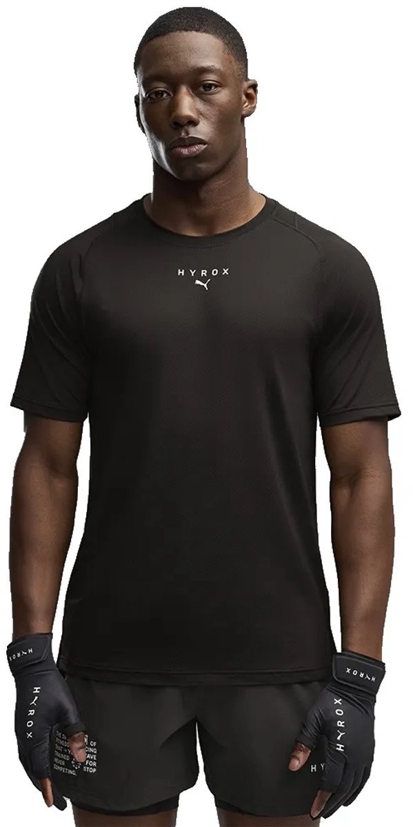 PUMA Pwrmode SS Tee HYROX T. L Noir Homme
