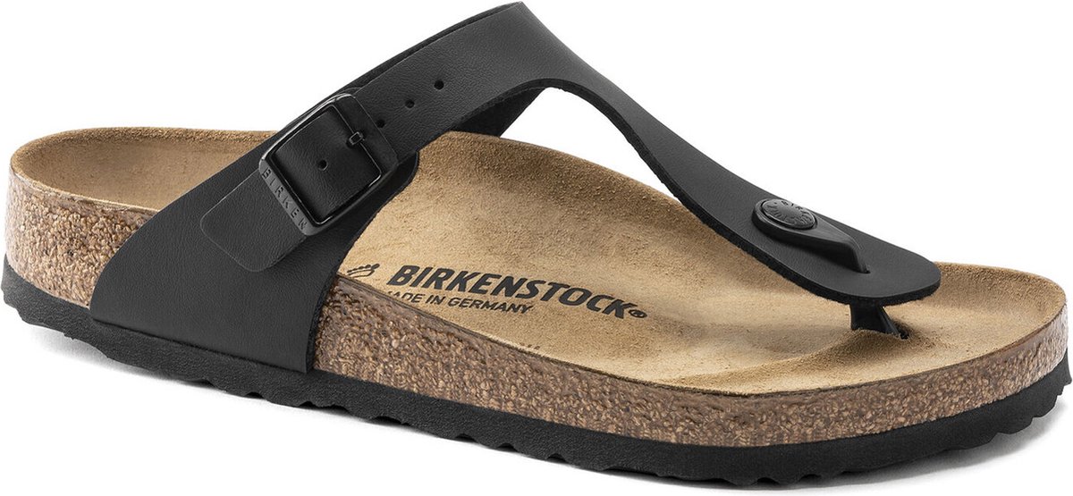Birkenstock Gizeh Regular Birko-Flor T. 35 Noir Femme