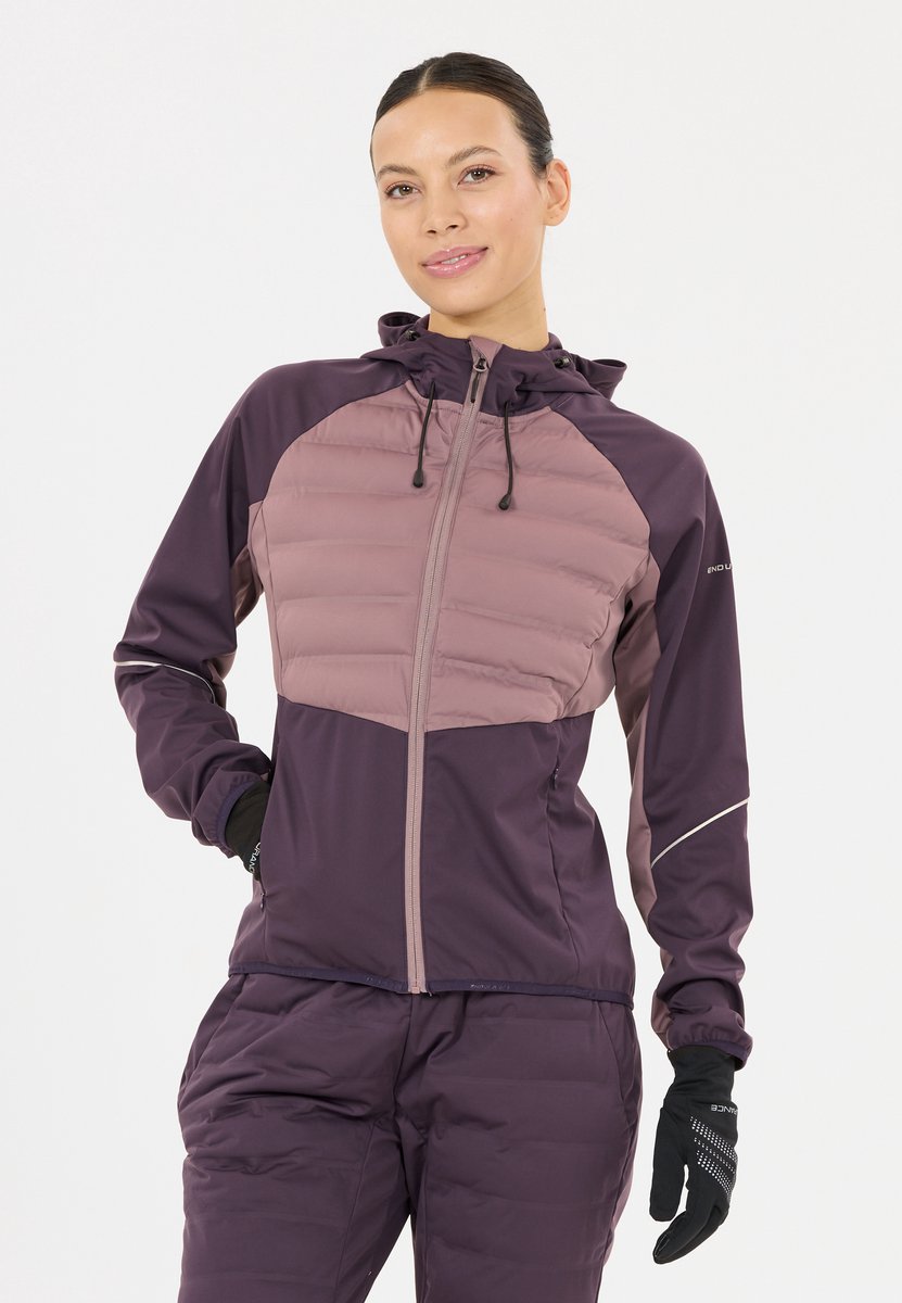 Endurance Eluna Primaloft WB Jacket T. 40 Violet / Rose Femme