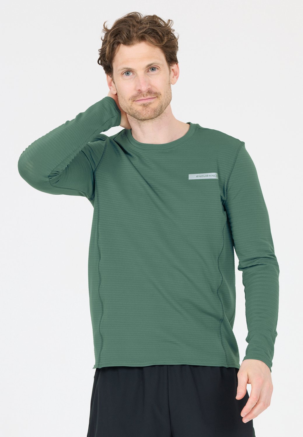Endurance Bopha Midlayer T. M Vert Homme