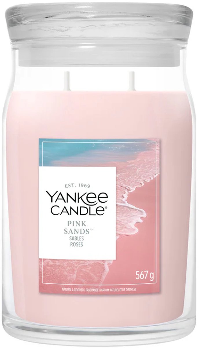 Yankee Candle Pink Sands Signature Jar Large