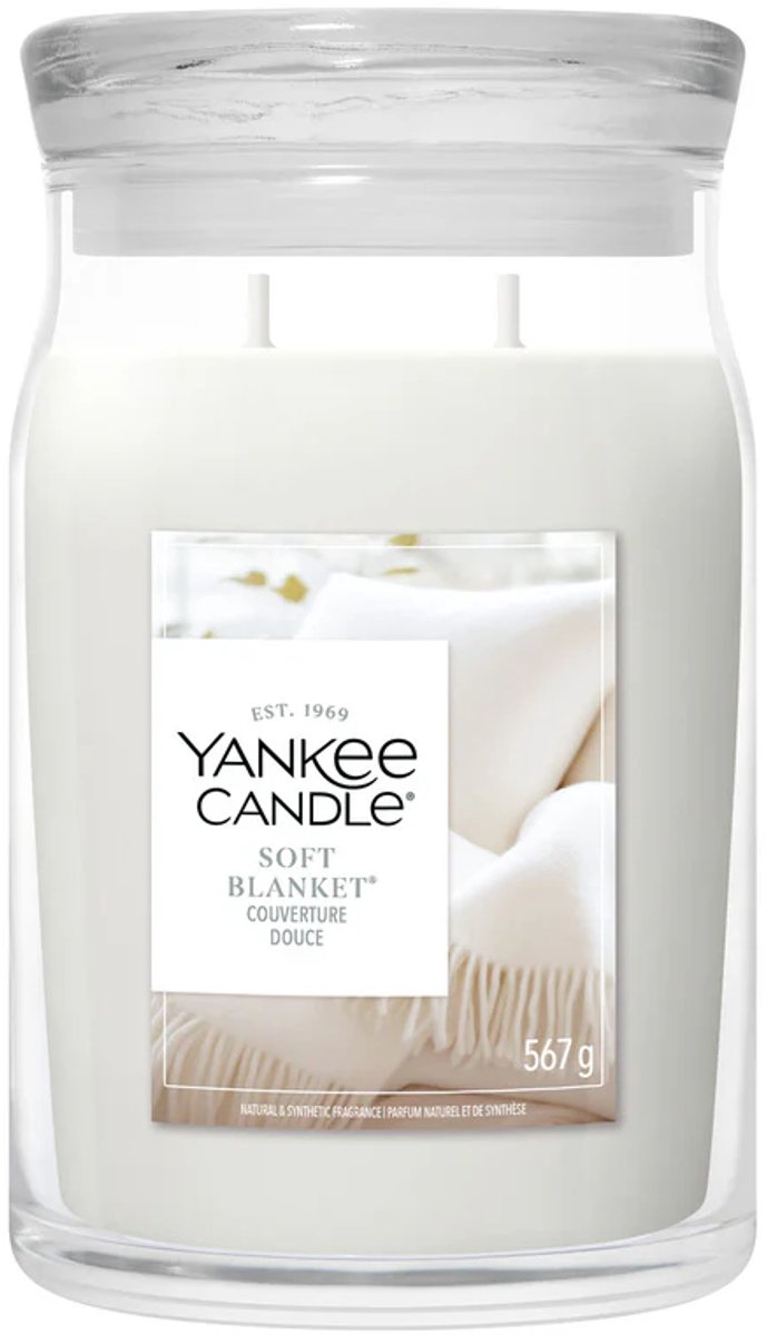 Yankee Candle Soft Blanket Signature Jar Large