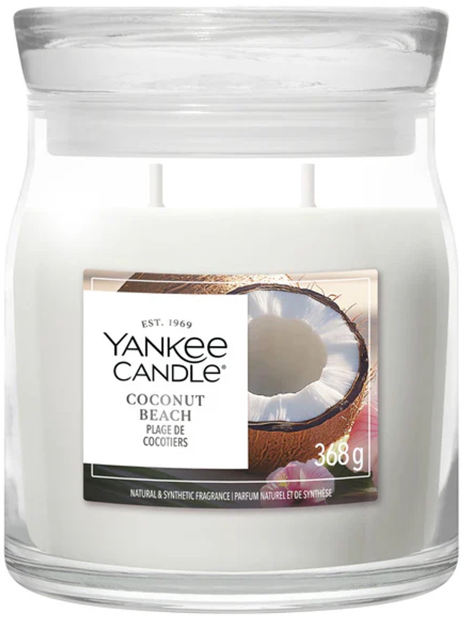 Yankee Candle Coconut Beach Signature Jar Medium