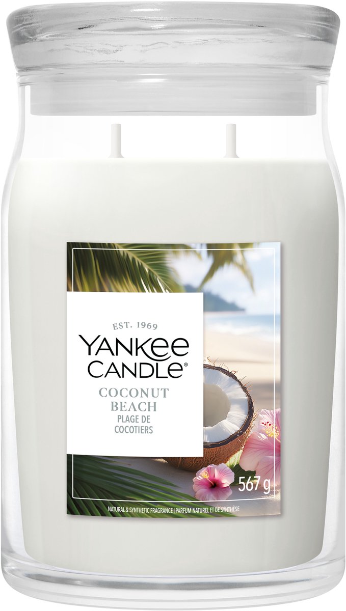 Yankee Candle Coconut Beach Signature Jar Large