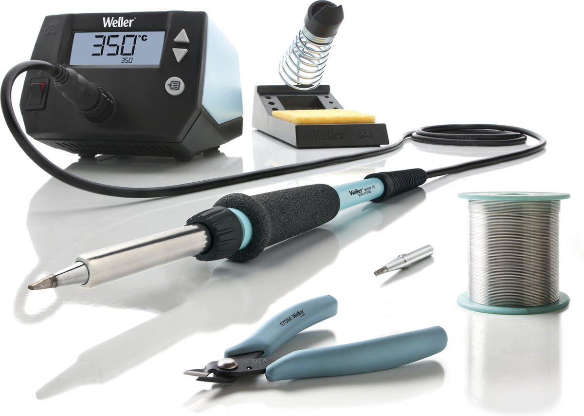 Weller WE1010 Education Kit KIT stazione di saldatura digitale 70 W 50 - 350 °C incl. Punta di saldatura