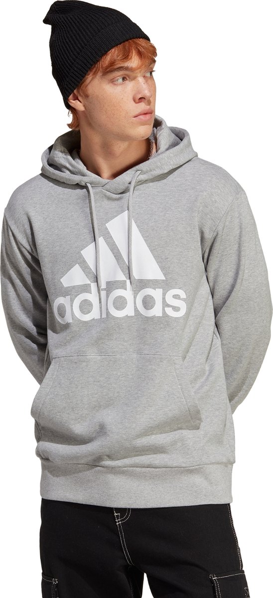 Kapuzenpullover mit großem Logo adidas Essentials French Terry