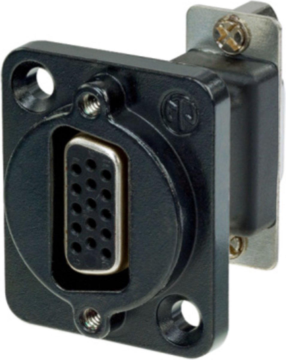Neutrik NADB15FF-B Adattatore SUB-D Presa SUB-D a 15 poli - Presa SUB-D a 15 poli 1 pz.
