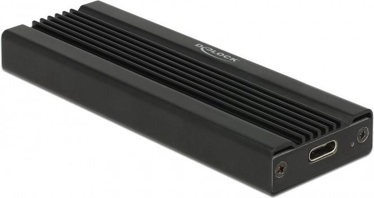 DeLOCK Carcasa Externa USB 3.1 para M.2 NVMe, 2280, 2260, 2242 y 2230, PCIe SSD, USB 10 Gbps, USB Type-C, 42600