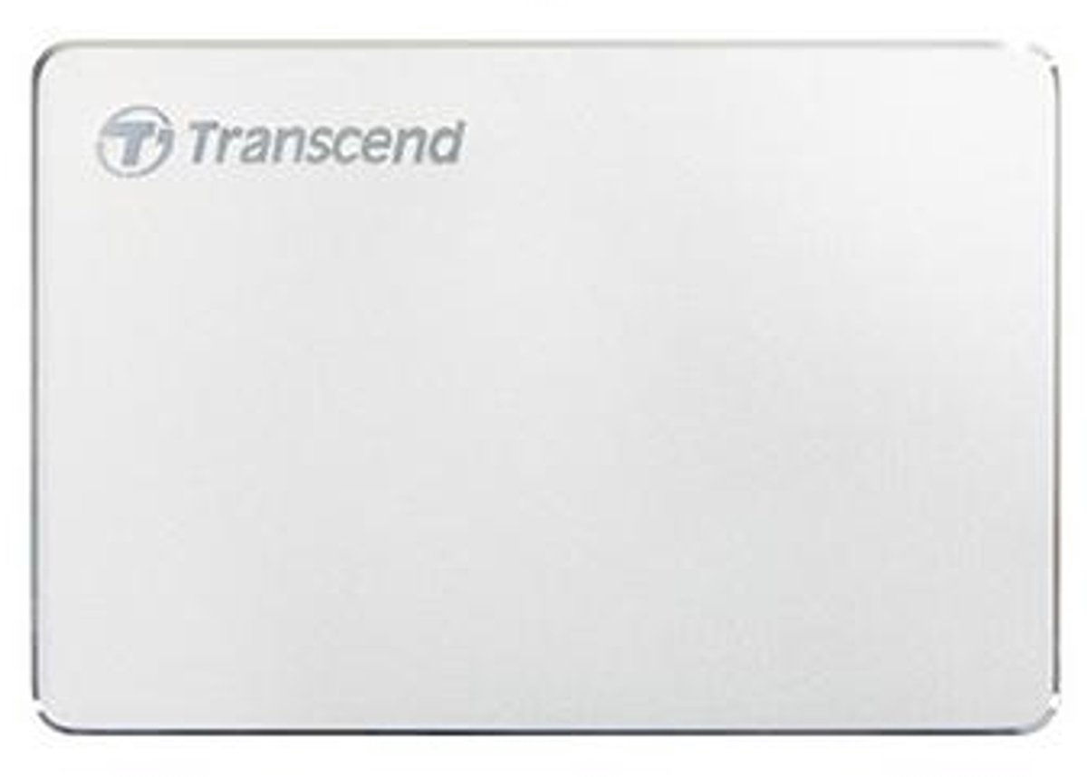 Transcend StoreJet 25C3S disco duro externo 1 TB Plata