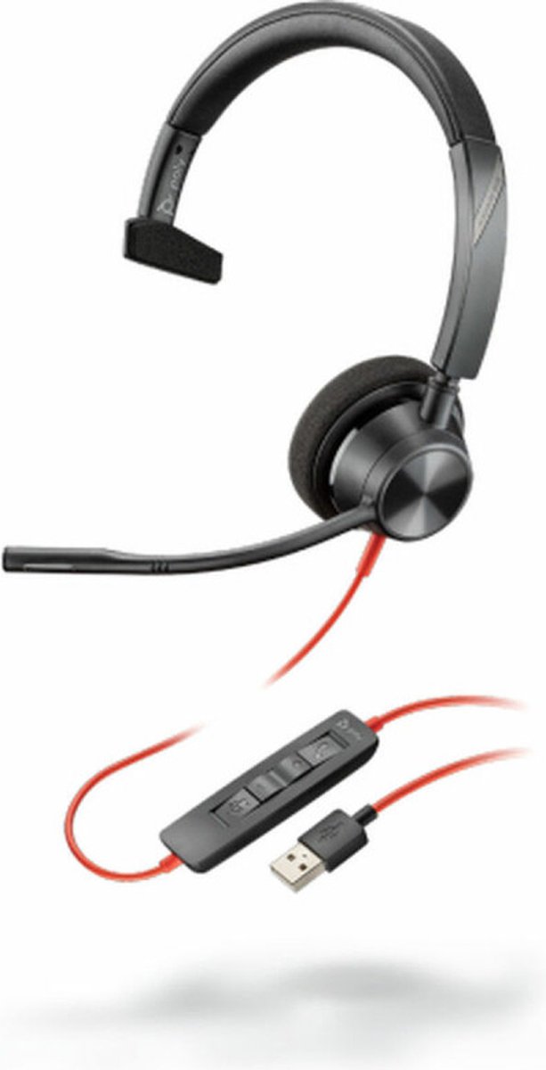 POLY Blackwire BW3310 auricular USB-A - 1 Dentro de oído
