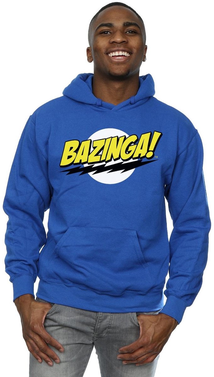 The Big Bang Theory Herren Sheldon Bazinga Kapuzenpullover M