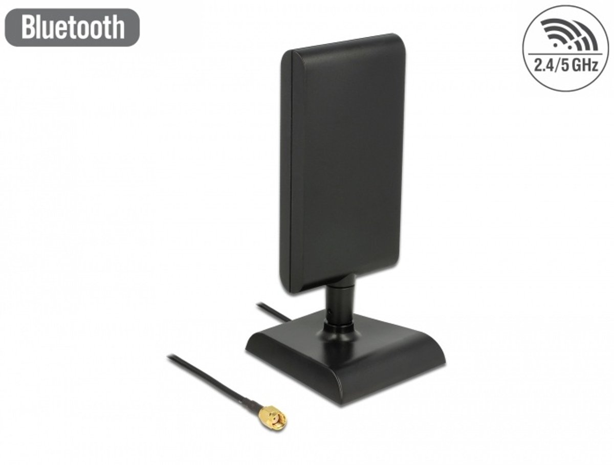 DeLOCK 89590 antena para red RP-SMA 9 dBi