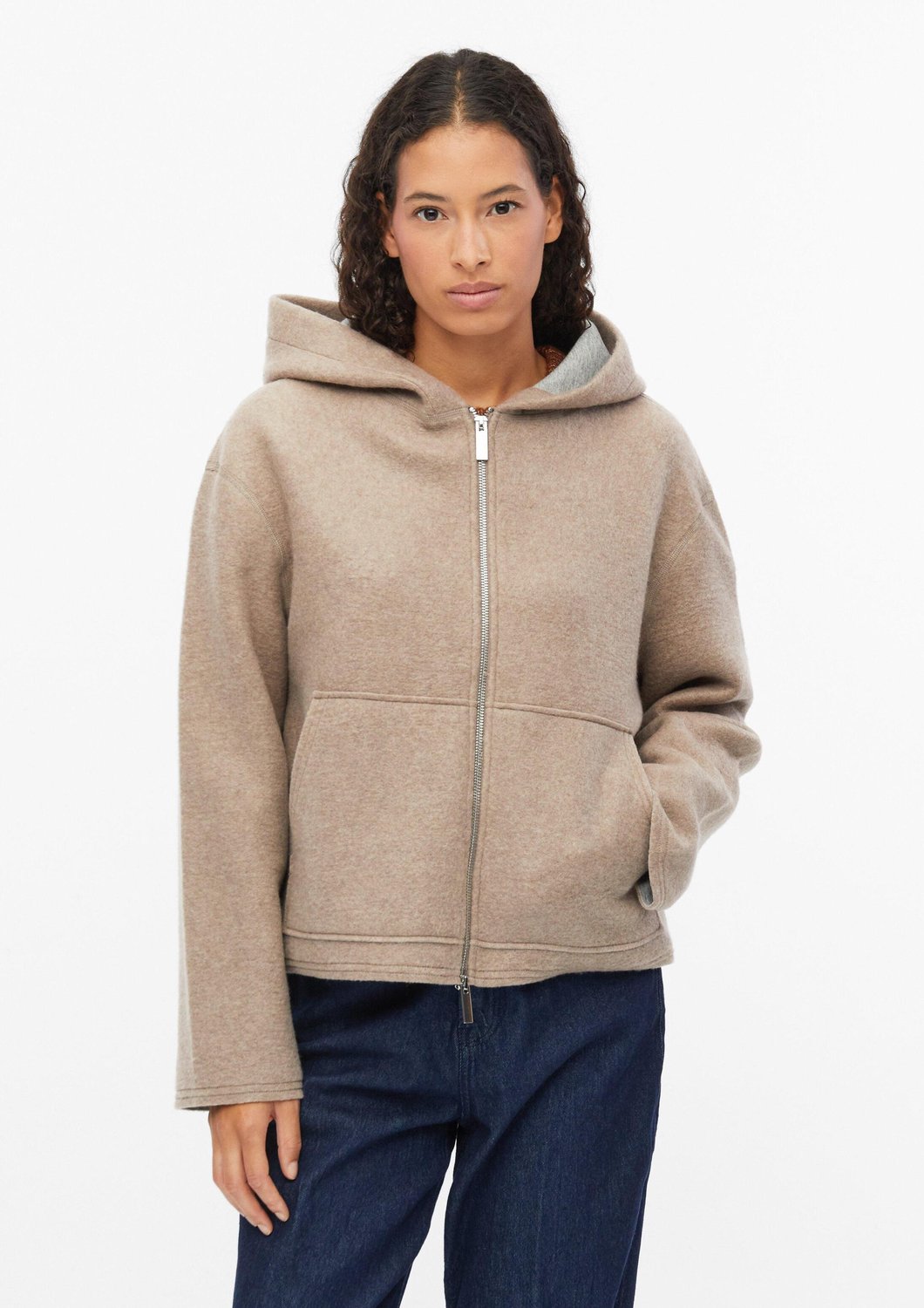 Damen Sweatjacke Relaxed Fit mit beidseitigem Reißverschluss s.Oliver