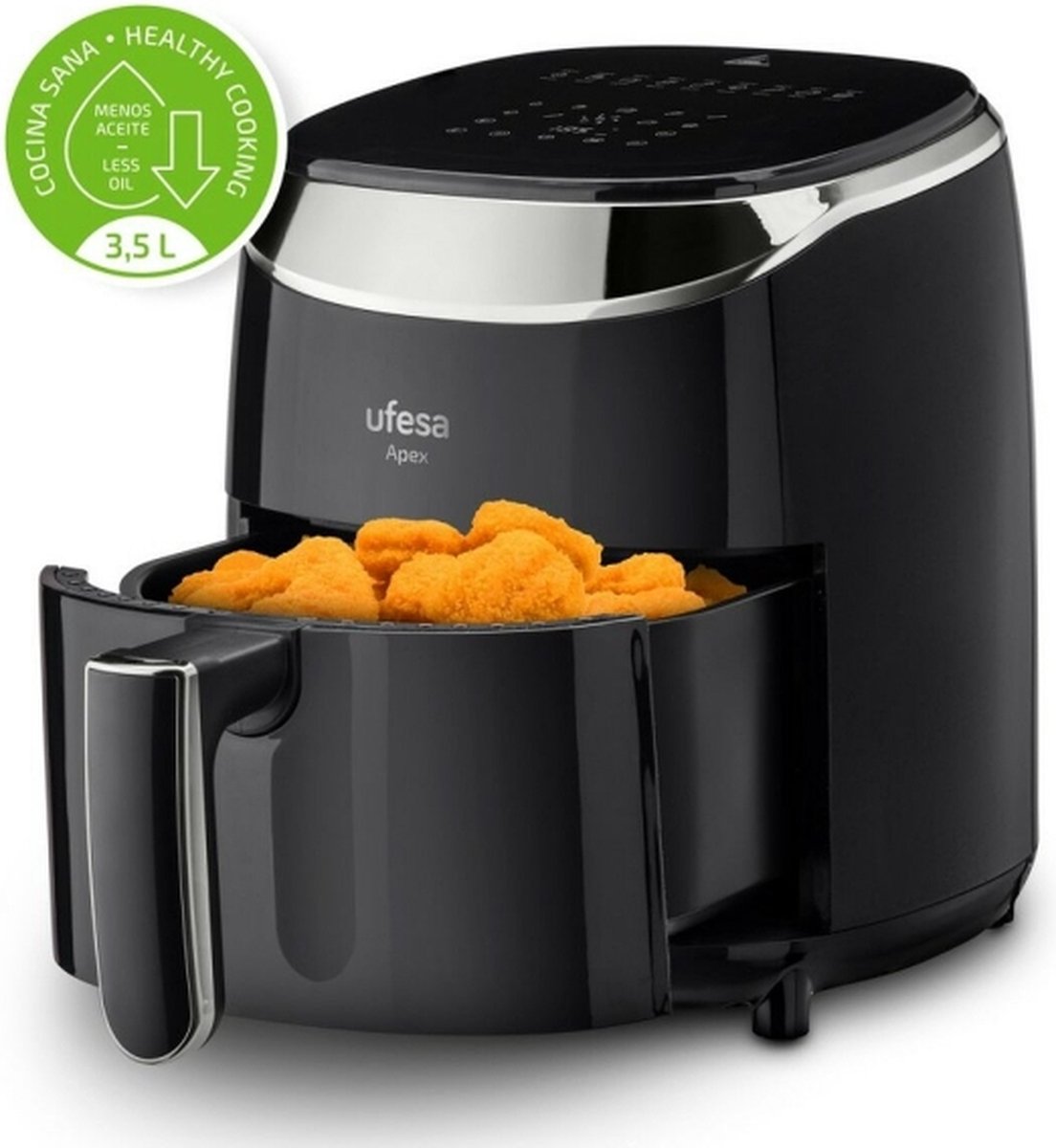 Freidora de aire Ufesa APEX 1200W 3,5L 9 PROGRAMAS
