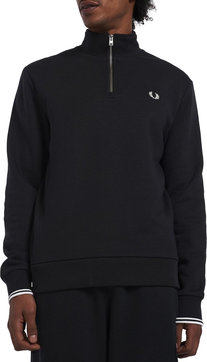 Sweatshirt mit halbem Reißverschluss Fred Perry