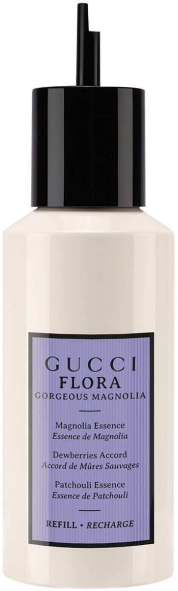 Gucci, flora gorgeous magnolia, parfum, for women, refill, 150 ml