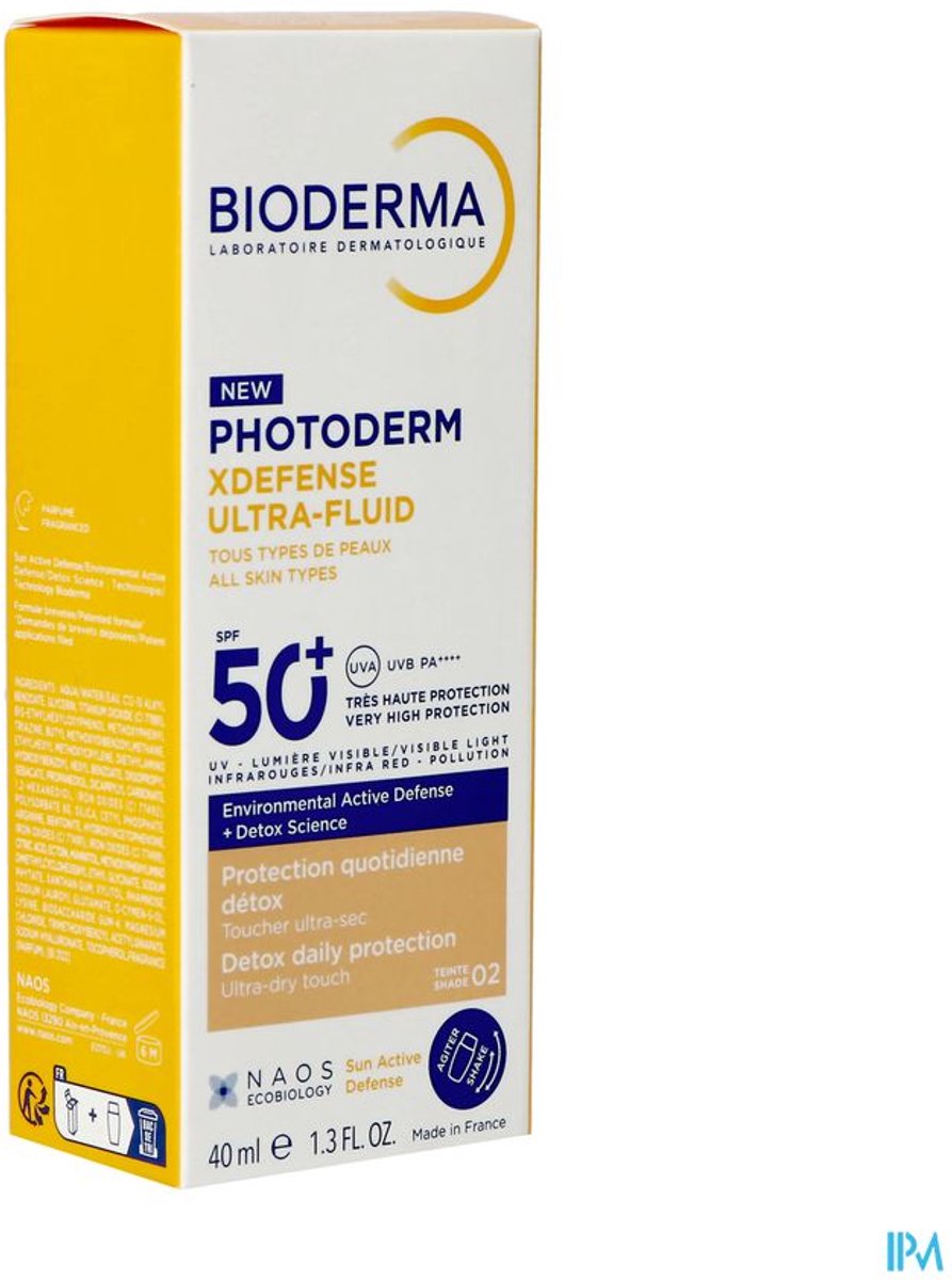 Bioderma Photoderm XDefense SPF50+ Ultra-Fluid Tone 02 40ml