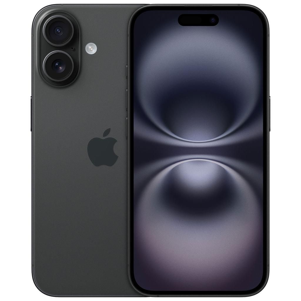 Apple iPhone 16 - Noir - 512 GB - Carte SIM physique + eSIM