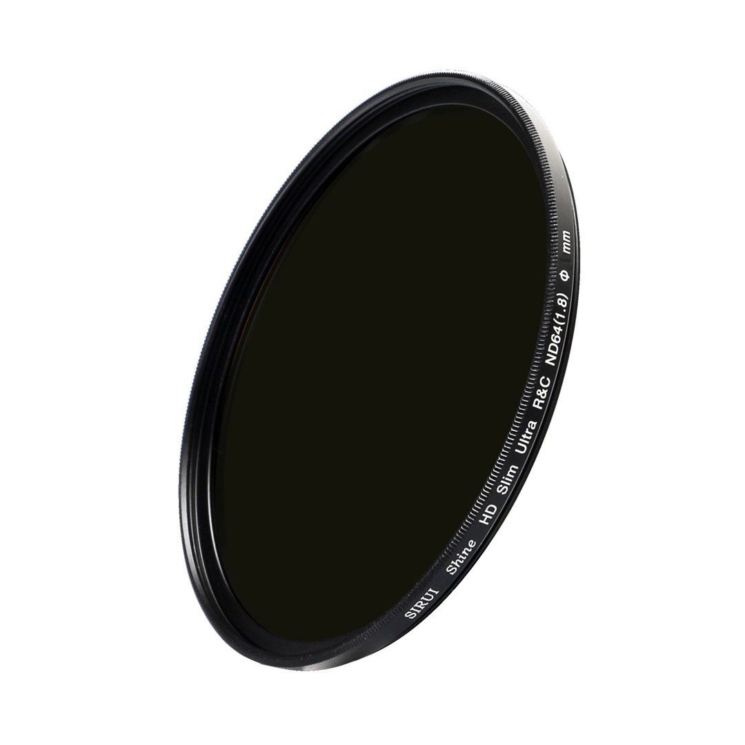 Sirui ND64 Filter - Filtro gris 6 Stops - 67 mm
