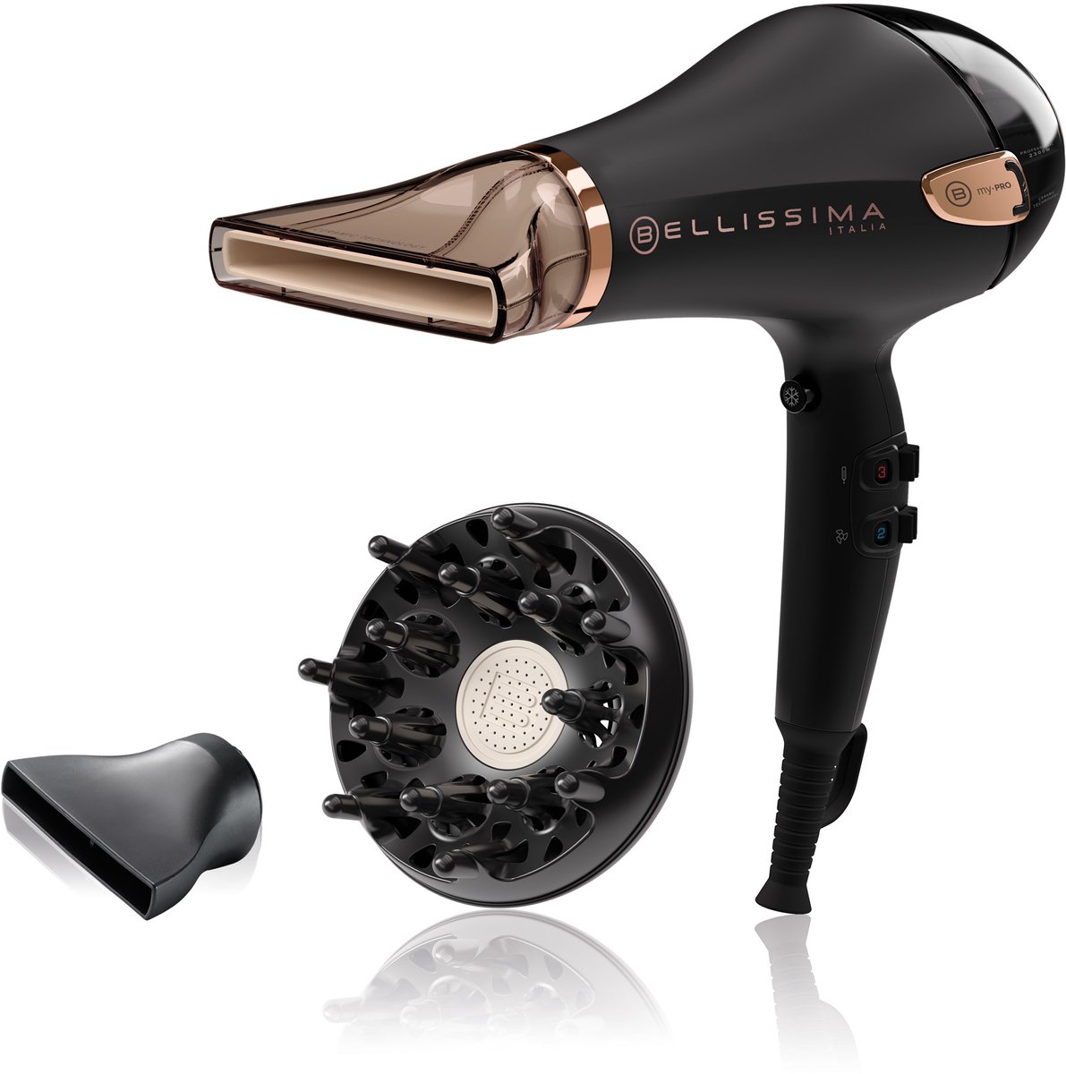 Secador de pelo Bellissima P5 3800 cerámico ION 2300W