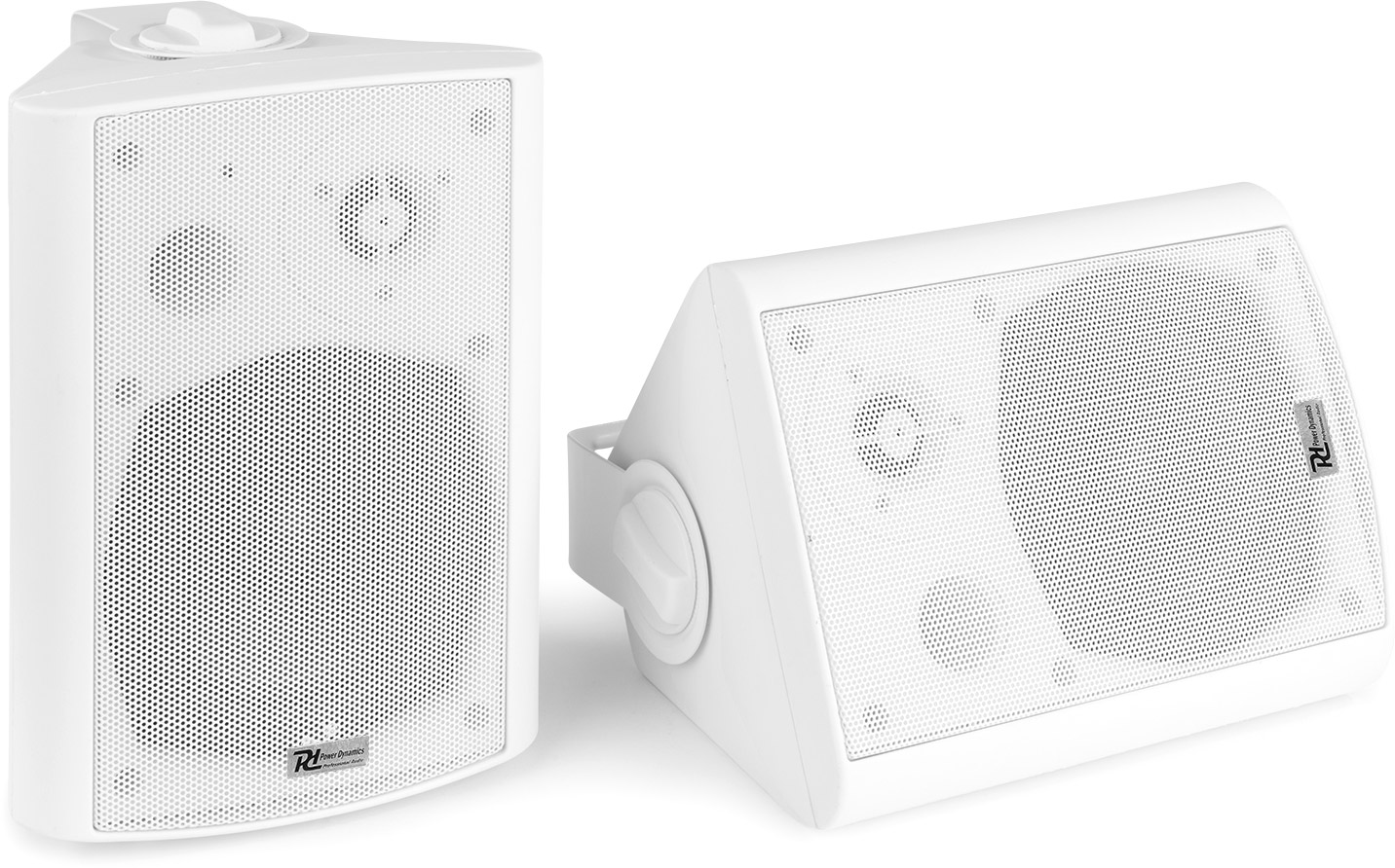 Power Dynamics BGB50 Innen-/Außen-Aktivlautsprecher-Set mit BT 5,25" 100W Weiß -B-Stock-