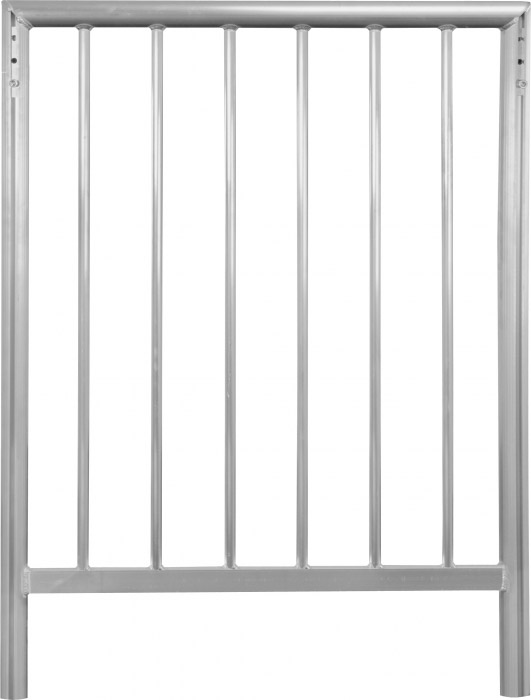 Bullstage Sicherheitsgeländer 110 cm hoch für 1 m Podestbreite