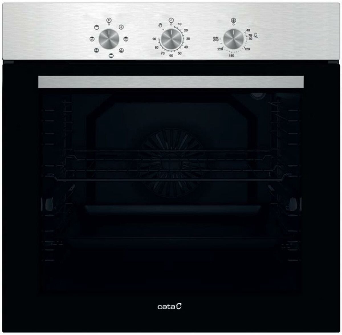 Horno multifunción Cata MES 8007 X, ref. 07044609, clase A, GT, 80 litros, inox