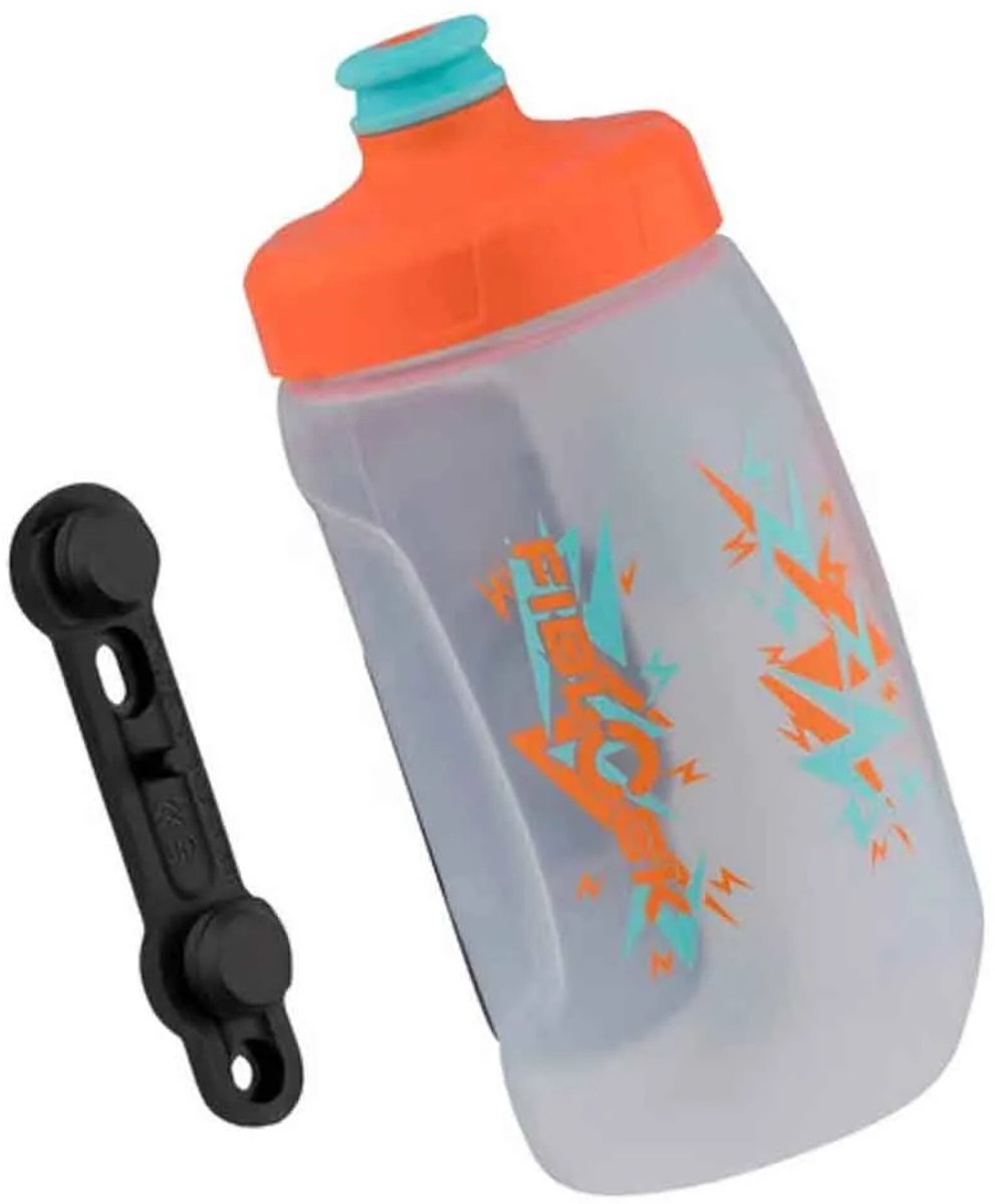 Bidón FIDLOCK Twist NIÑO 450 + Conector Naranja