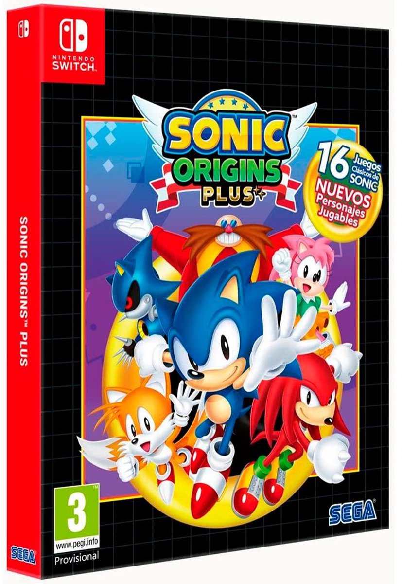 Videojuego SWITCH SONIC ORIGINS Plus LE ESP