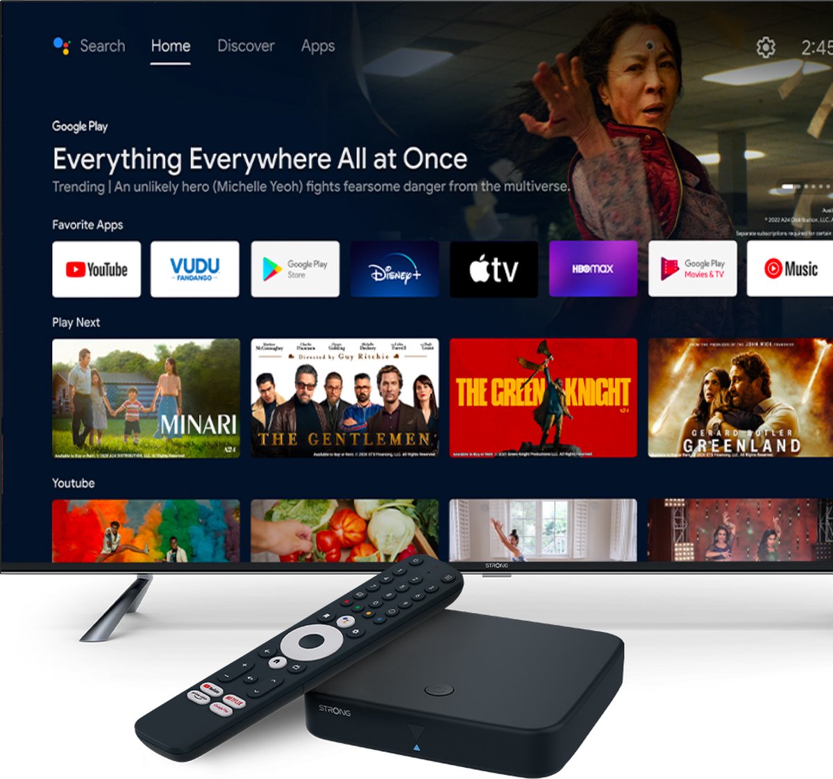 Smart TV Strong SRT 420, con TDT integrado