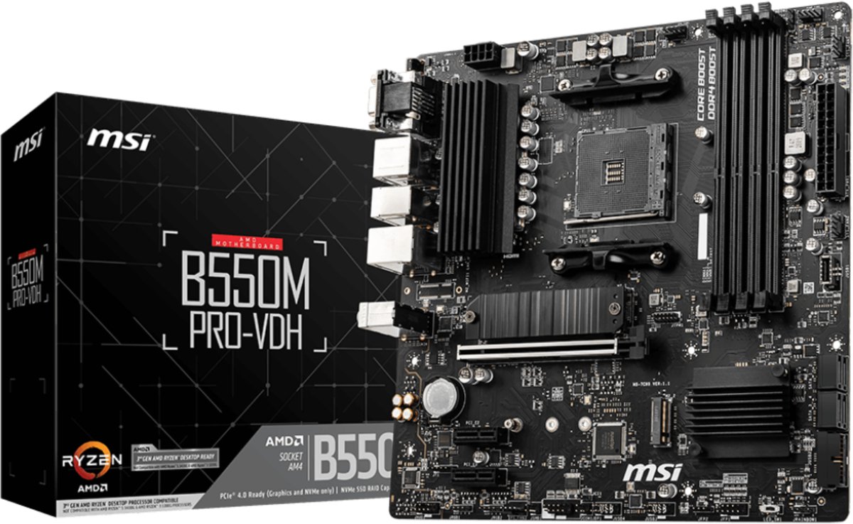 Placa base Msi B550M PRO-VDH mATX AM4