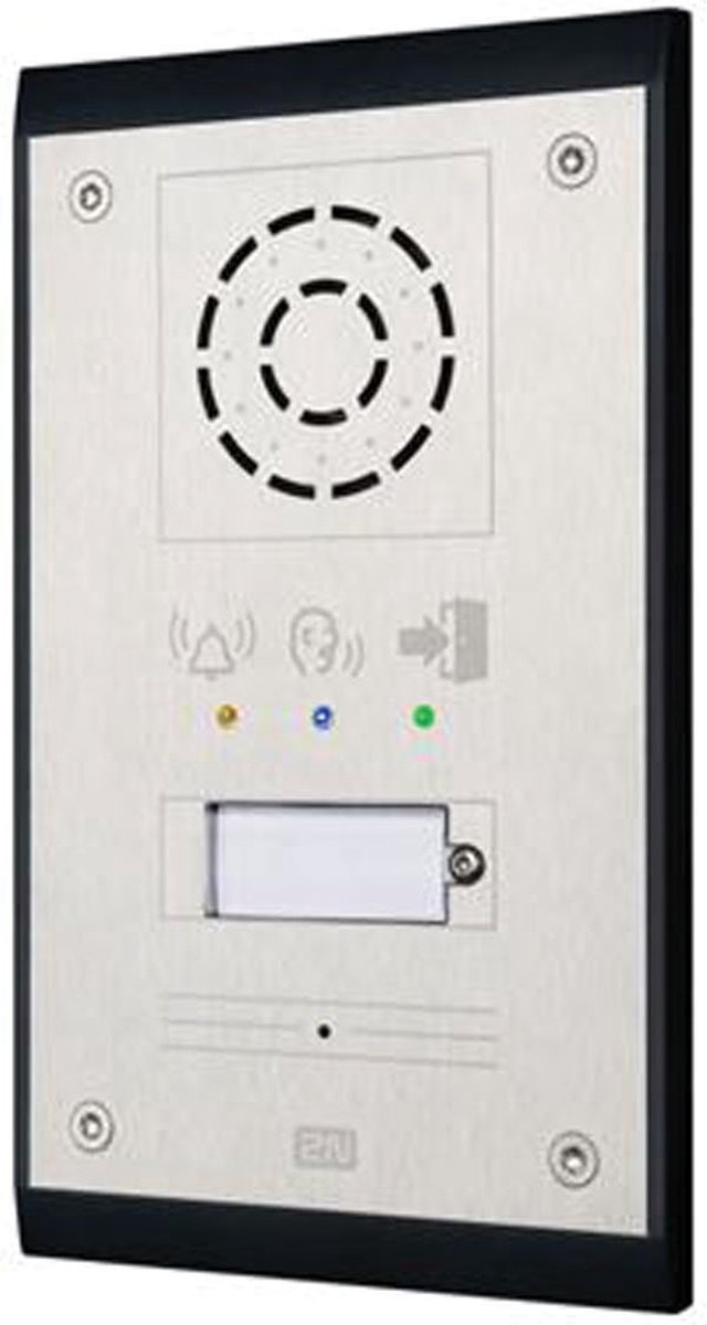 2N 9153102 audio intercom system Black. Silver