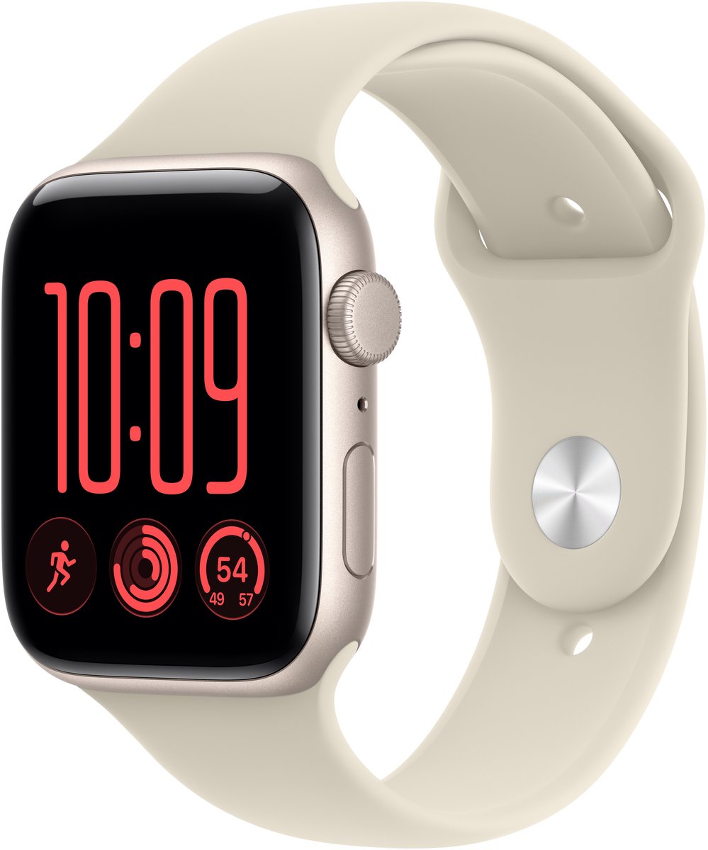 Apple Watch SE (3nd generation) SE 3 GPS 44mm Starlight Aluminium Case