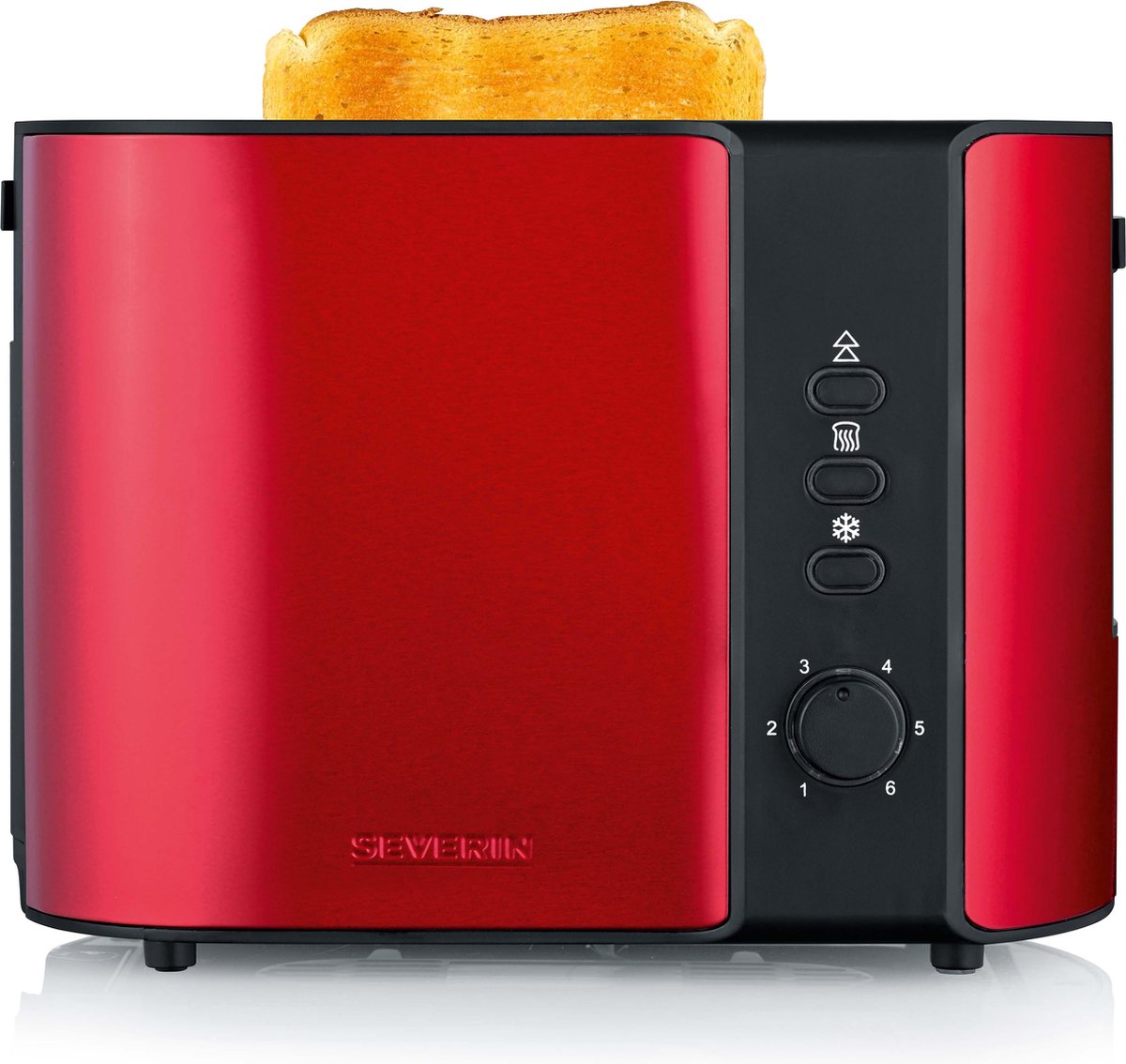 AT 2217 Fire Red/sw - 2-slice toaster 800W red AT 2217 Fire Red/sw