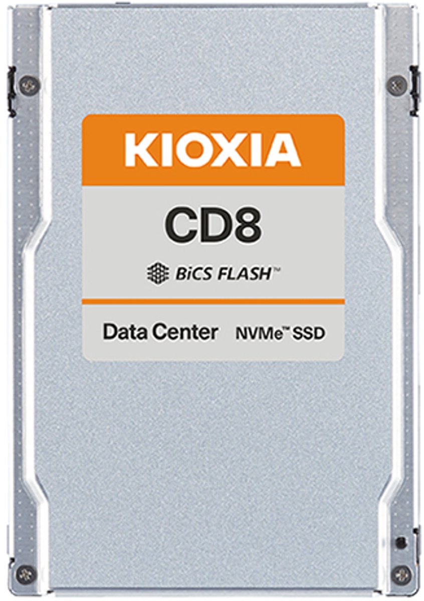 Kioxia CD8-V 12.8 TB 2.5" PCI Express 4.0 NVMe BiCS FLASH TLC