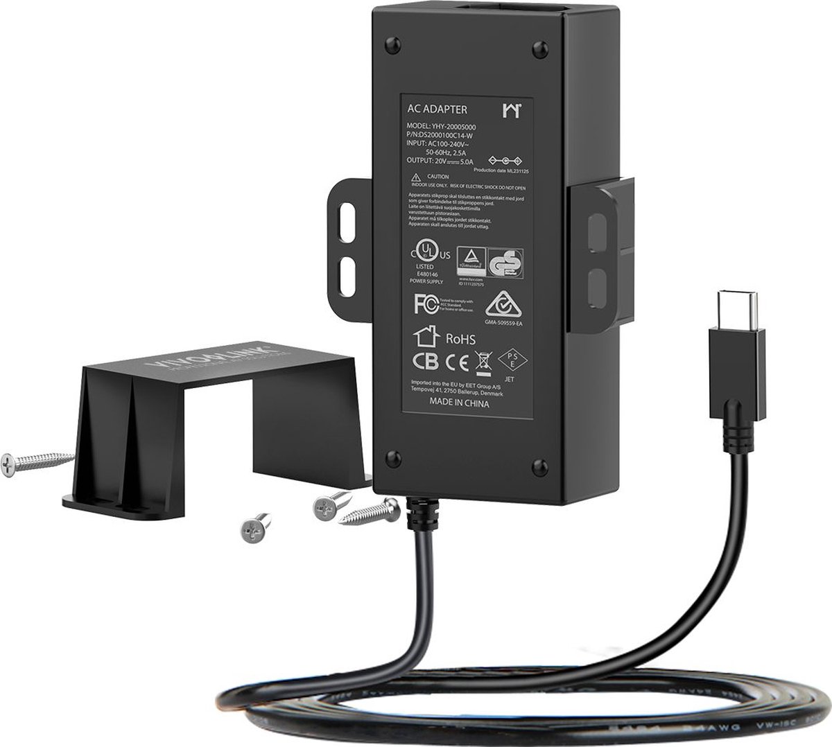 Vivolink VLUSBCPWR100 USB graphics adapter