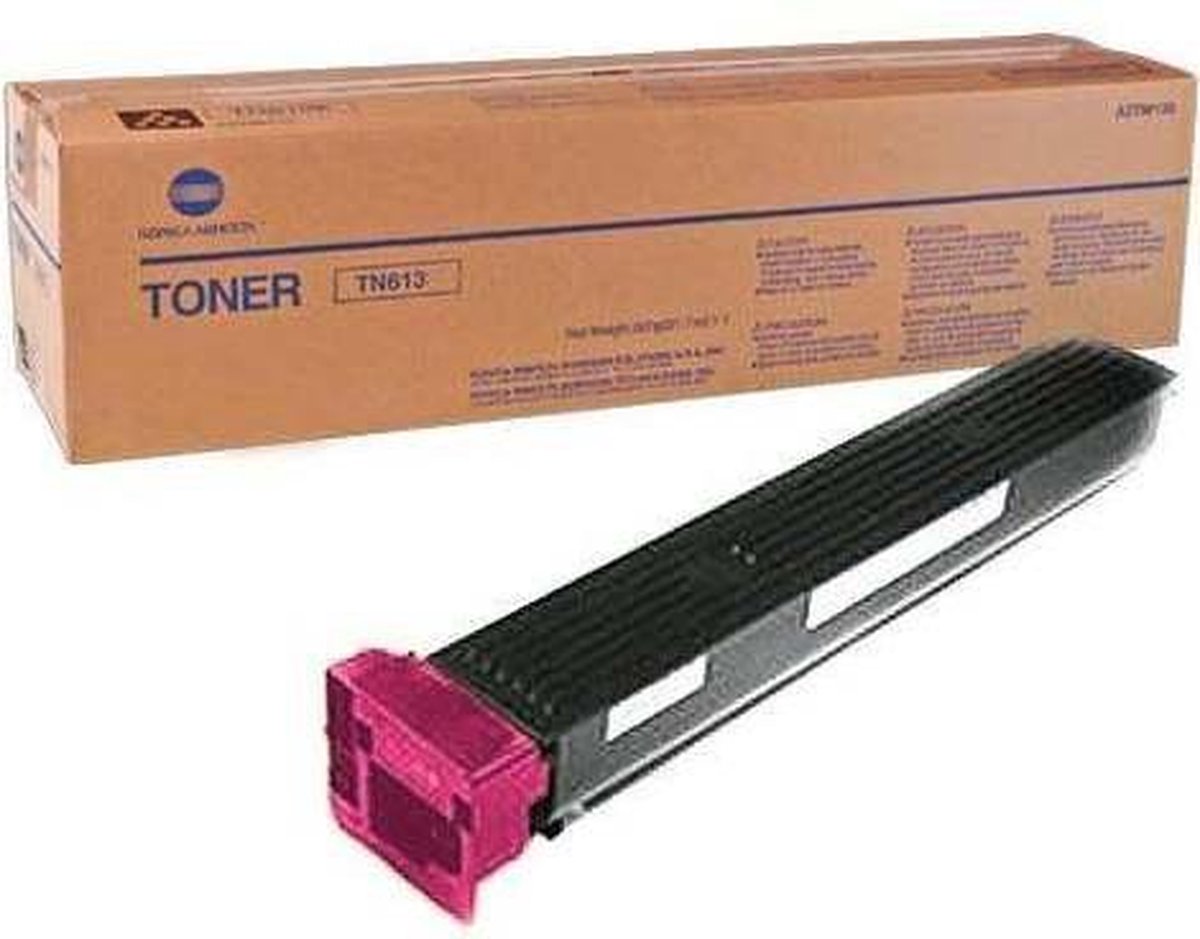 Konica Minolta A0TM350/TN-613M Toner magenta. 30K pages for KM Bizhub