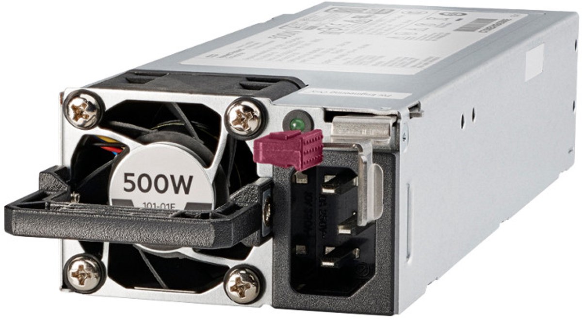 HPE 500W Flex Slot Platinum Hot Plug Low Halogen Power Supply Kit