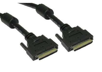 Cables Direct 2m. U2CN68 M/M. SCSI-5 SCSI cable Black External 68-p