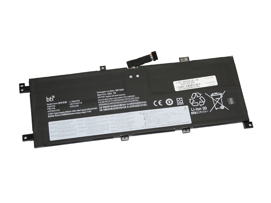 BTI 02DL031 compatible 46Wh 4-cell battery for Lenovo Thinkpad L13 Yog