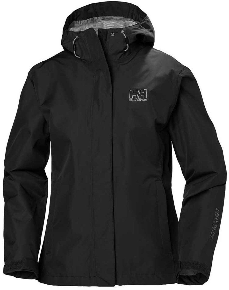 Helly Hansen Seven J imperméable, femmes, noir