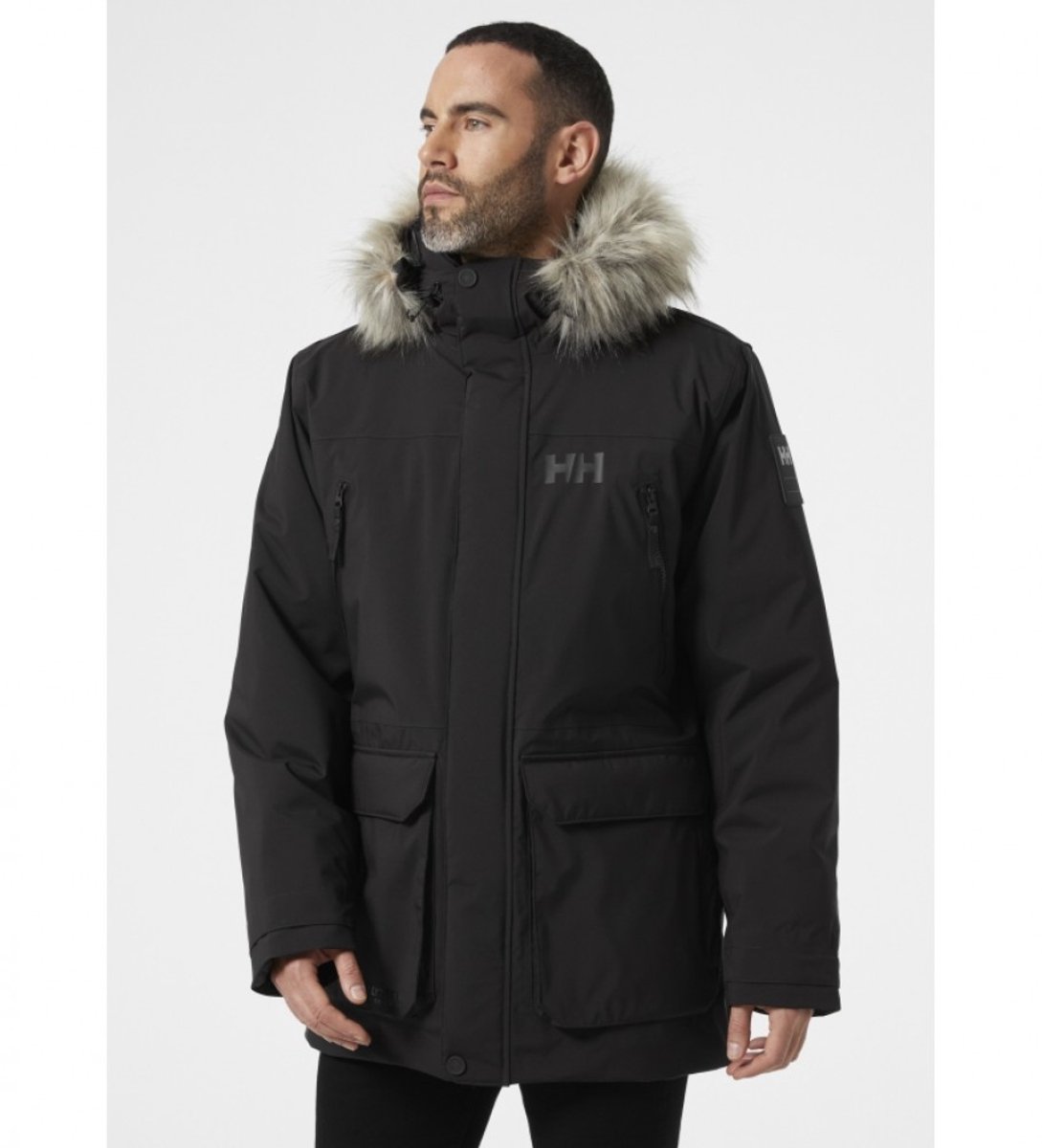 Helly Hansen Reine, parka, homme, noir