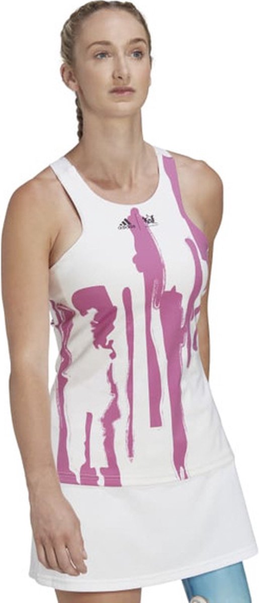 Adidas New York Y-Back Tanktop White/Semi Pulse Lilac