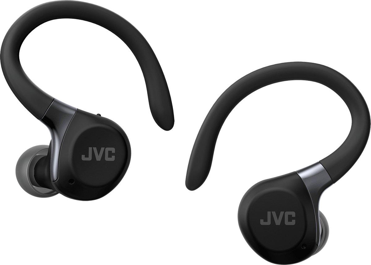 JVC ANC Sports Wireless With Hook T. ONESIZE Noir Unisexe