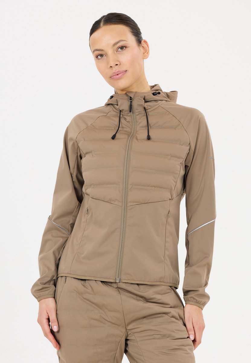 Endurance Eluna Primaloft WB Jacket T. 38 Marron Femme