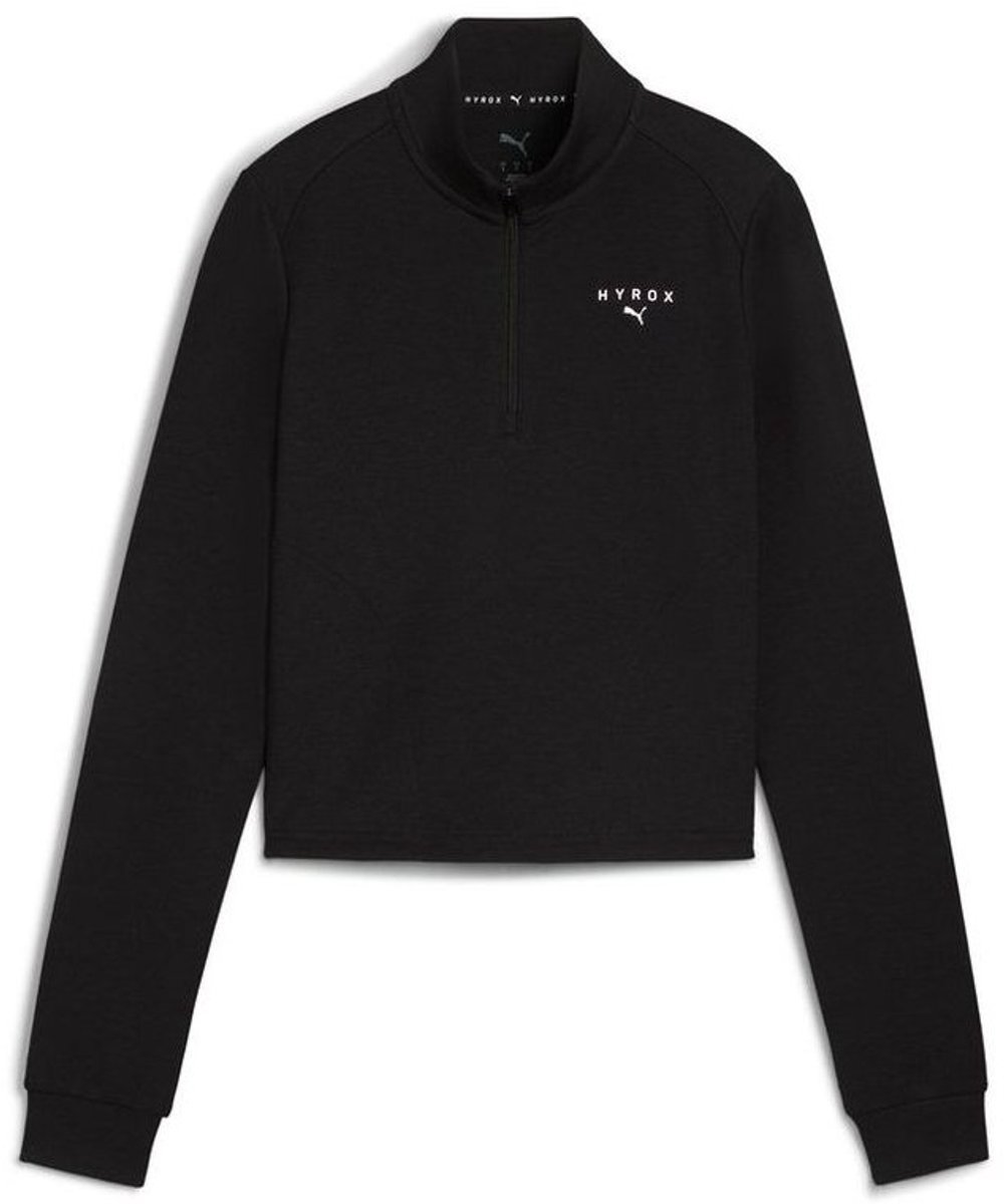 PUMA Cloudspun 1/4 Zip HYROX T. S Noir Femme